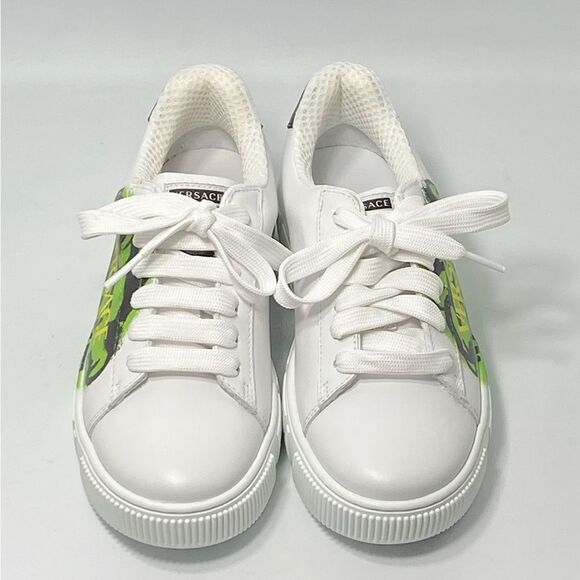 Versace Kids Medusa Smile low-top sneakers size 34 - Picture 2 of 13